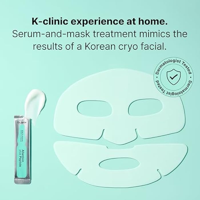 Dr.Jart+ Cryo Rubber Soothing and Cooling Korean Face Mask with Allantoin and Peptides | Korean Skin Care - Image 2