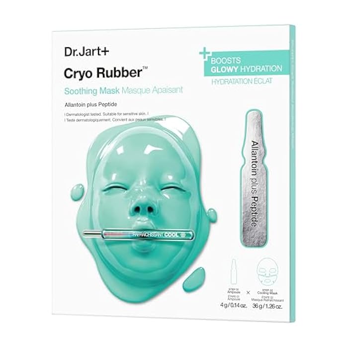 Dr.Jart+ Cryo Rubber Soothing and Cooling Korean Face Mask with Allantoin and Peptides | Korean Skin Care - Image 1