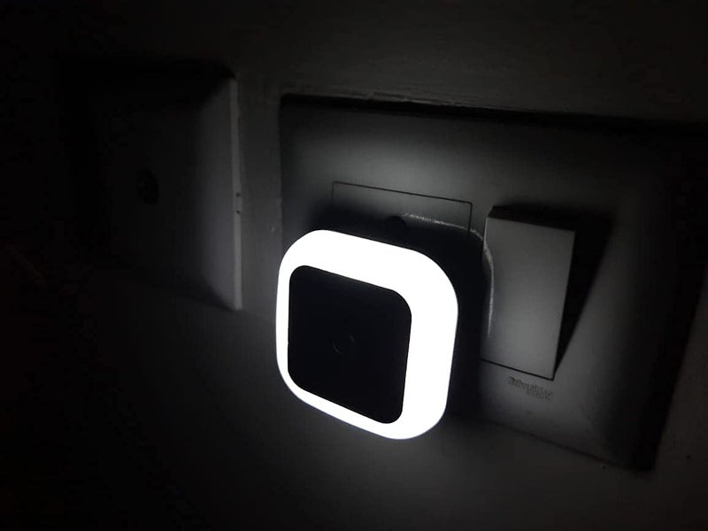 Hoard Led Plug In Smart Night Lamp With Automatic Sensor Smart Led Night Lamp -(Whiskey White) Pack Of 1(Polycarbonate) - Image 2