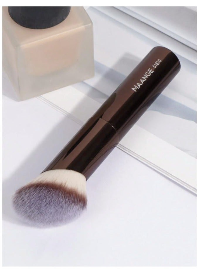 MAANGE Contour Brush - Densely Woven, Ergonomic & Resilient for Flawless Blending | For Liquid, Cream & Powder Cosmetics - Image 2