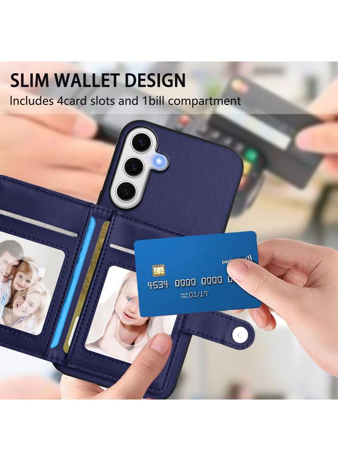 اس-توب جراب لهاتف Samsung Galaxy S24 FE 5G مزود بزر وبطاقة وحافظة هاتف RFID مضادة للسرقة - Image 5