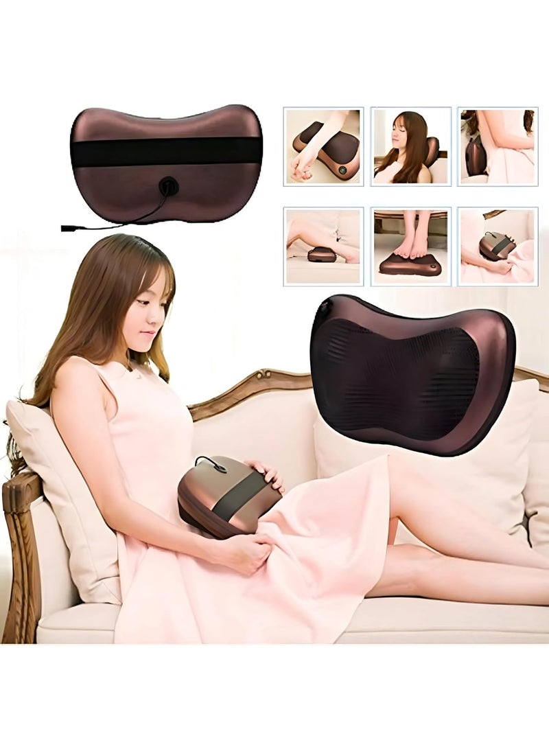 Tinglov Electric Shiatsu Massage Pillow with Heat for Neck, Back, Shoulders, Legs & Feet - Image 5