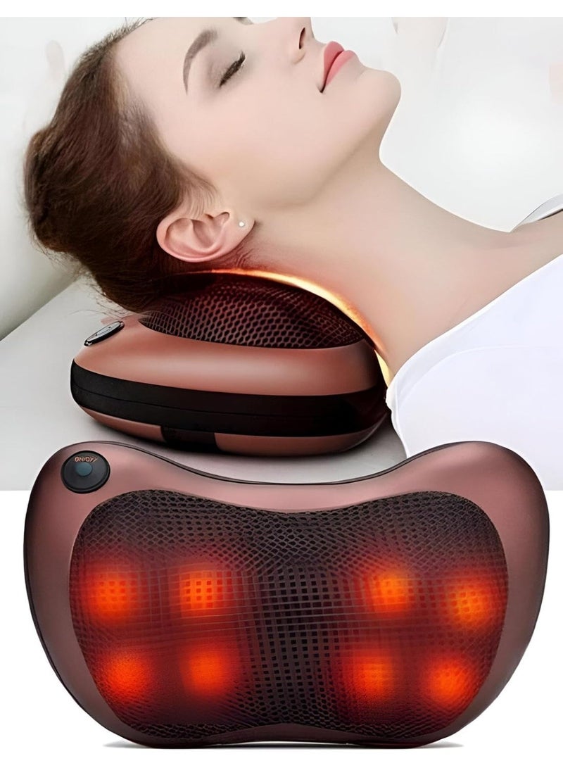 Tinglov Electric Shiatsu Massage Pillow with Heat for Neck, Back, Shoulders, Legs & Feet - Image 1
