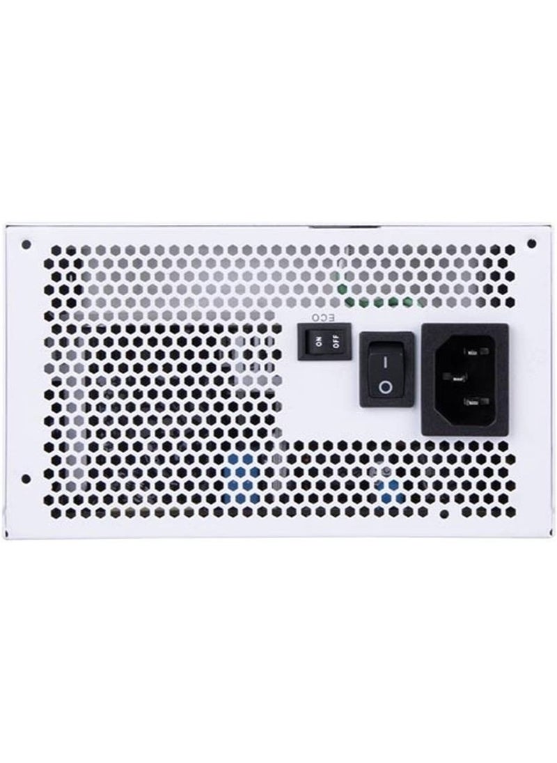 SilverStone Technology - DA850R Fully Modular Power Supply, 80 PLUS Gold, 850W ATX 3.0 & PCIe 5.0, Active PFC, Silent 120mm Fan, Advanced Protections, 12V-2x6 PCIe Connector, White | SST-DA850R-GMA-WWW - Image 1