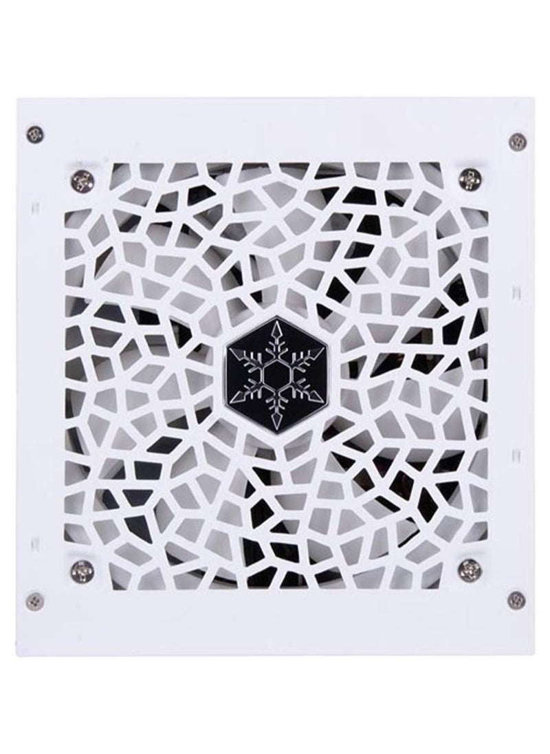 SilverStone Technology - DA850R Fully Modular Power Supply, 80 PLUS Gold, 850W ATX 3.0 & PCIe 5.0, Active PFC, Silent 120mm Fan, Advanced Protections, 12V-2x6 PCIe Connector, White | SST-DA850R-GMA-WWW - Image 1