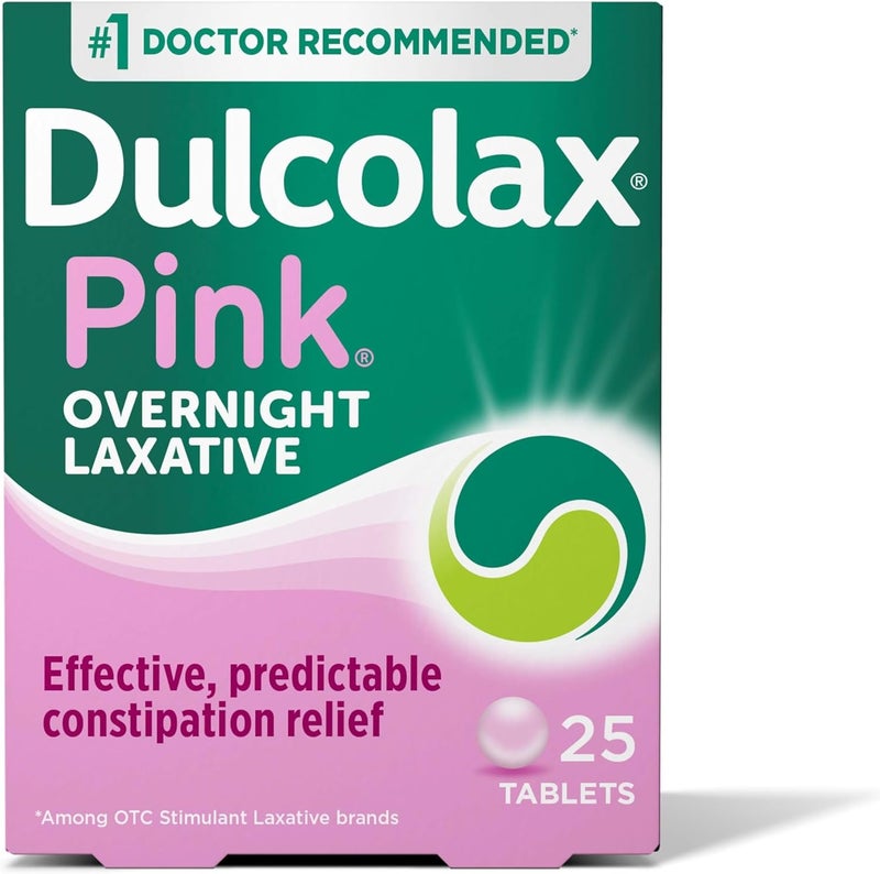 DULCOLAX أقراص دولكولاكس الوردية الملينة المنشطة 5 ملغ 25 حبة - Image 1
