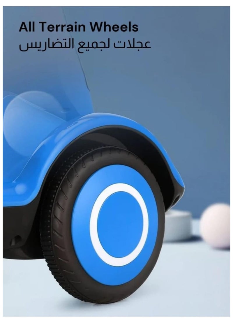 سيارة أطفال كهربائية حديثة ومتطورة بتصميم مبتكر مع ريموت كنترول للأهل وحزام أمان لحماية الصغار، مزودة بإضاءات تفاعلية ملونة وأصوات موسيقية شيقة لتجربة قيادة ممتعة وآمنة تساعد على تنمية مهارات الطفل الحركية وتعزز شعوره بالمرح والاستقلالية داخل المنزل وخارجه - Image 5