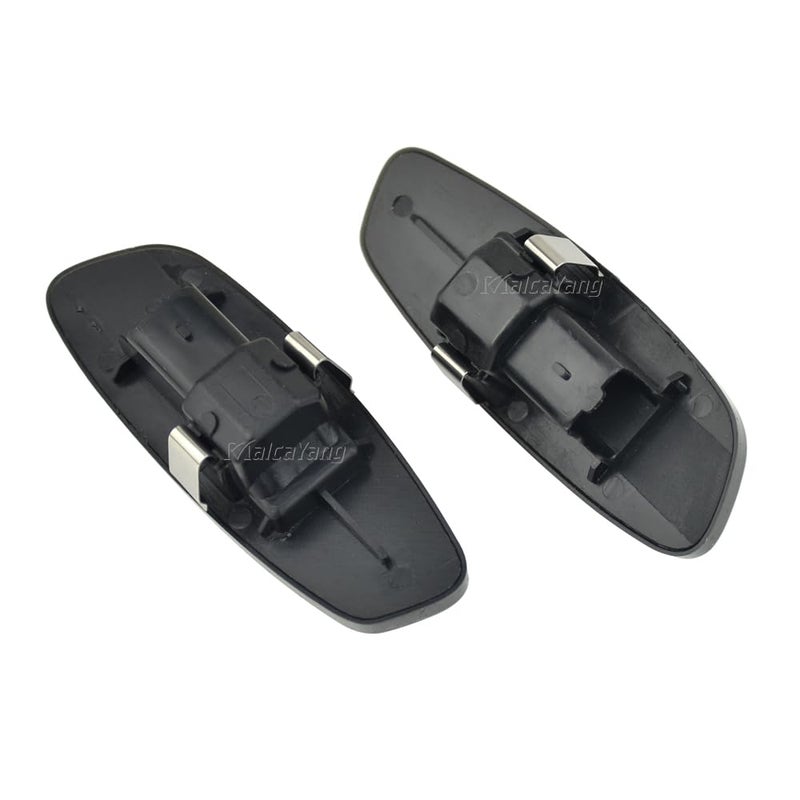 Malcayang Malcayang Side Fender Light Dynamic LED Side Marker Lamp Turn Signal Indicator Assembly Replacement Auto Parts for Peugeot 207 308 3008 5008 RCZ,for Citroen C4 Picasso LA LC B7 C3 DS3 DS4 C5 (Black) - Image 2