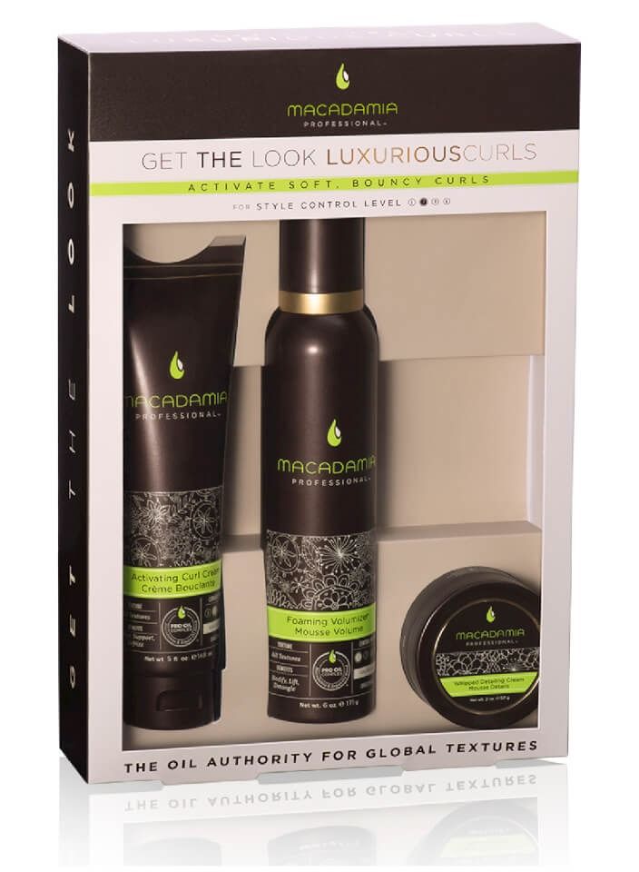 Macadamia Professional Macadamia 'Get the Look' Luxurious Curls Set - Image 1