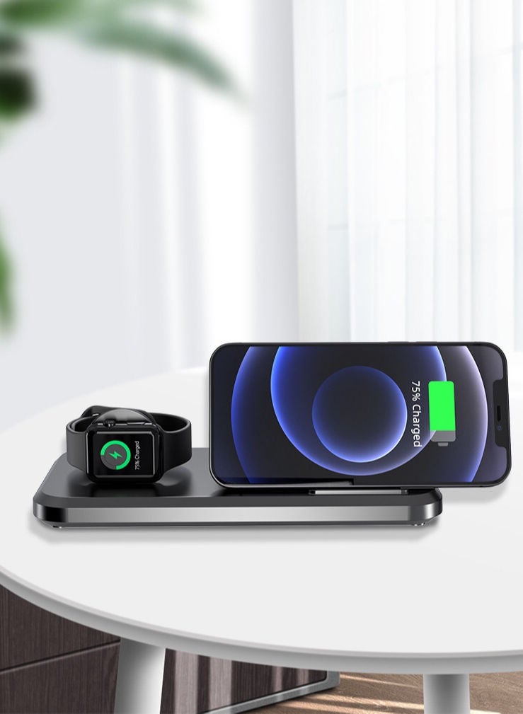 general 3-in-1 Wireless Charger Dock for Apple iPhone/Watch/Air Pods - Image 4