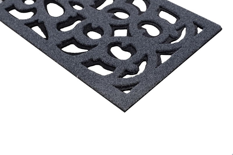 Nicoman Narrow Step Mat Barrier Doormat Eco-Friendly Scrape and Absorbent Drainage Outdoor Door Mat 75x25cm (30''x10'') - Image 3