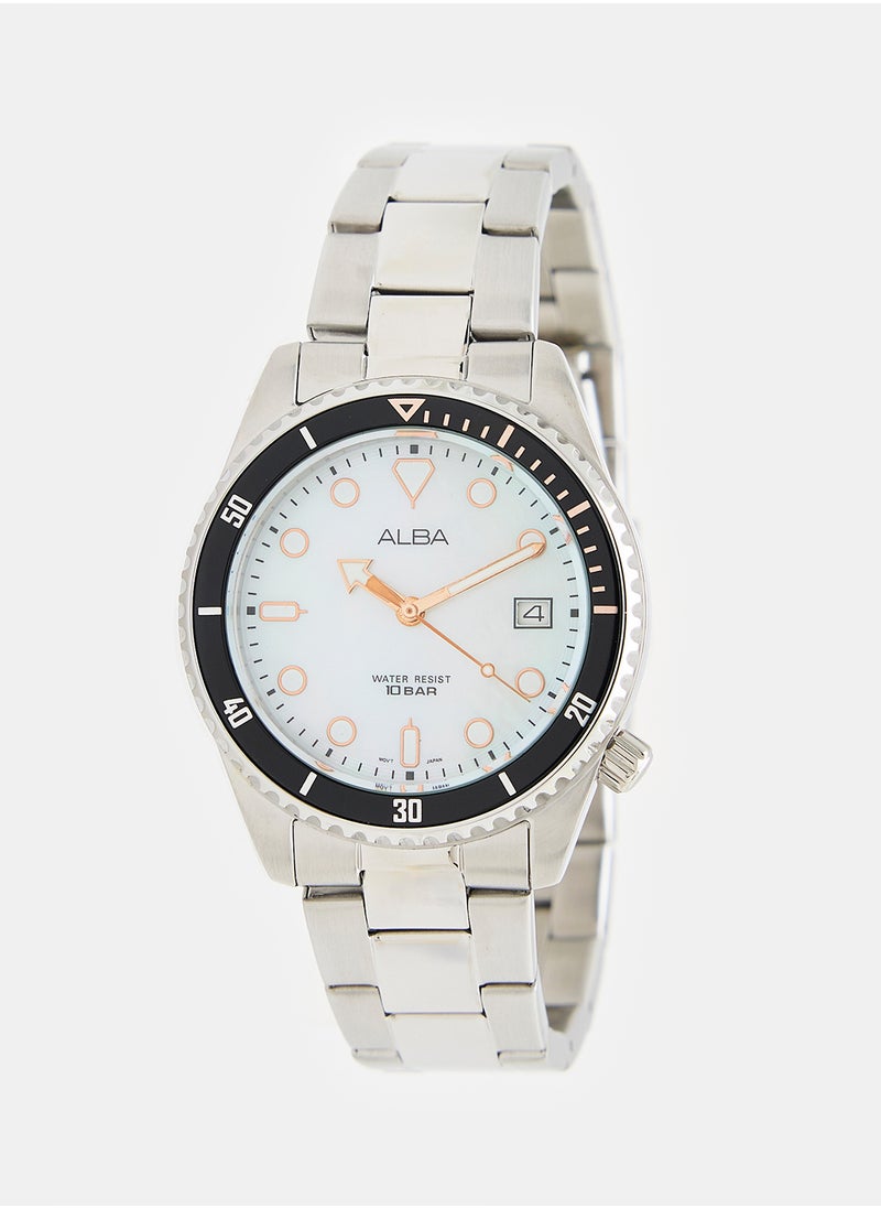 Alba Alba Women's Stainless Steel Analog Watch AG8L49X1  - Image 1