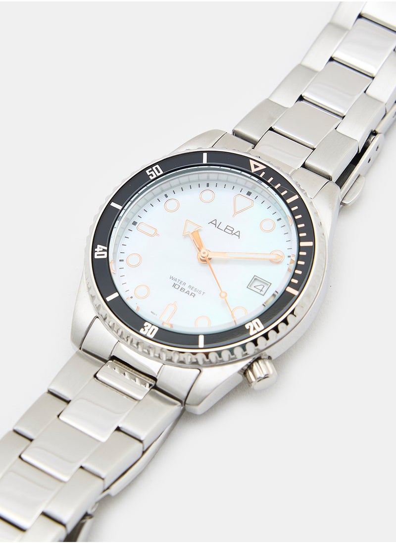 Alba Alba Women's Stainless Steel Analog Watch AG8L49X1  - Image 3
