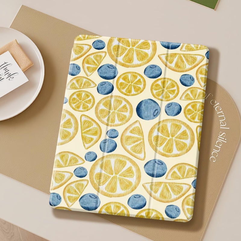 For Ipad Pro 12 2021 Protective Case Stand Fits 9th Gen 10.2 Inch Cartoon Design Pencil Slot - Image 5