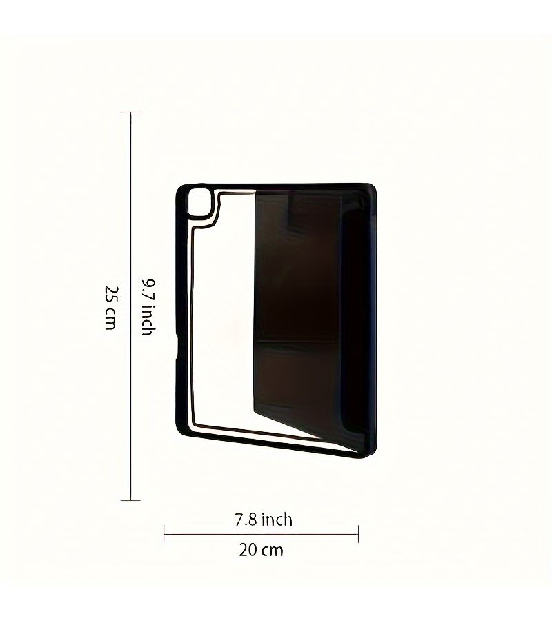 For Ipad Pro 12 2021 Protective Case Stand Fits 9th Gen 10.2 Inch Cartoon Design Pencil Slot - Image 2