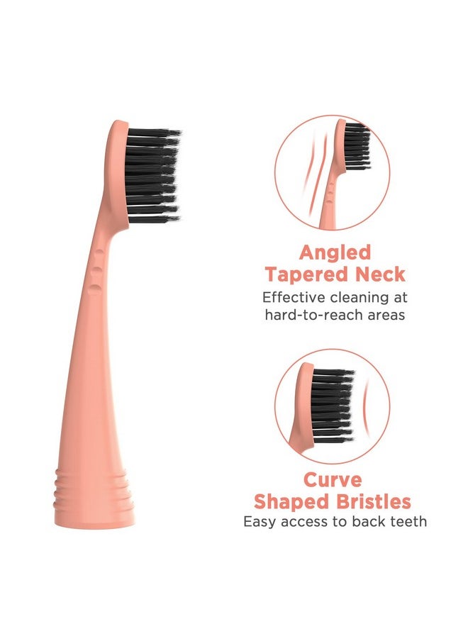 Fremouth Replacement Toothbrush Heads With Covers For Burst (10 Count, Rose Gold)  - Image 3
