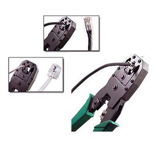 Technotech Green Crimping Tool RJ45 Rj11 Rj12 8p8c 6p6c Cat5 LAN Cutter Tool Cable Cutter New  - Image 5