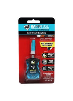 Dap Rapid Fuse Fast Caring Gel Adhesive with Control Applicator Clear 0.13oz RF00179 