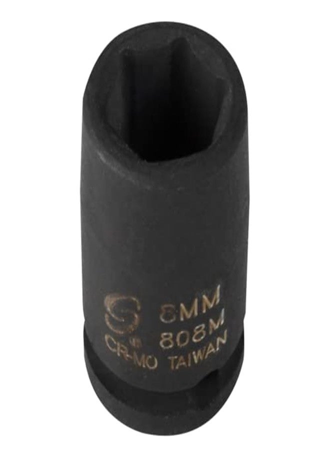 Sunex Tools Sunex 808m 1/4-Inch Drive 8-Mm Impact Socket - Image 3