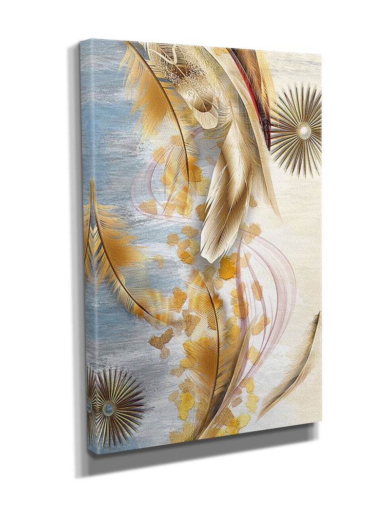 مودكلاس لوحة جدارية كانفس بتصميم ريشة - Image 2