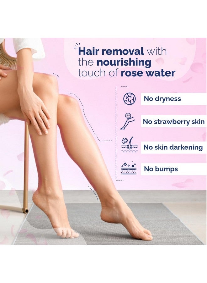 Eloway Hair Removal/Remover Cream For Women 60G Each (Pack Of 3) - For Painless, Quick, And Effective Hair Removal In 5 Minutes | For Arms, Legs, Underarms, & Bikini Line - Ideal For Sensitive Skin And Intimate Areas - Image 4