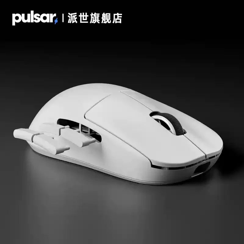 بولسار ماوس Pulsar X2A V3 Wireless Gaming Mouse, PAW3950 XS-1 Sensor, 32-Bit ARM Processor, 3 Mode 8K, 2.4G Bluetooth, for PC - Image 1