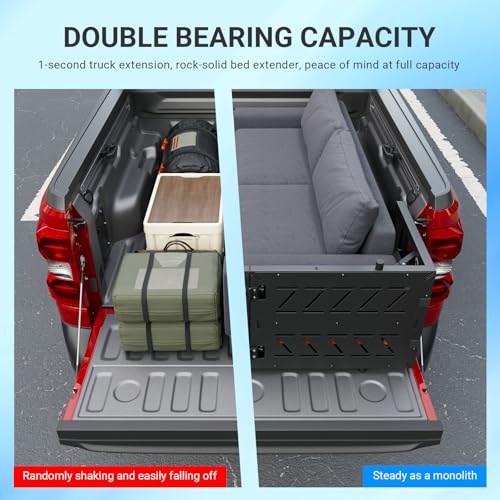 SZYANG Bed Extension Compatible with 2022-2026 Ford Maverick Tailgate Extender Truck Extender Replacement for 2022-2026 Ford Maverick Accessories - Image 3