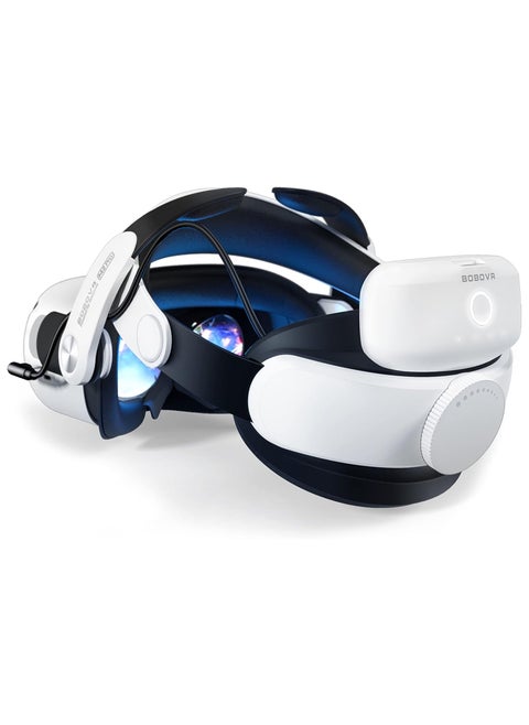BOBOVR M2 Pro Battery Pack Head Strap for Oculus Quest 2,Magnetic Connection and Lightweight Design