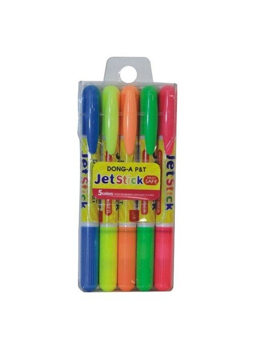 Jet Stick Highlighter Gel Pen Set of 5 - pzsku/ZB4DEDE6E70CA9C832383Z/45/_/1735921080/e394030e-317b-4439-9e6e-72c4eb3b4623