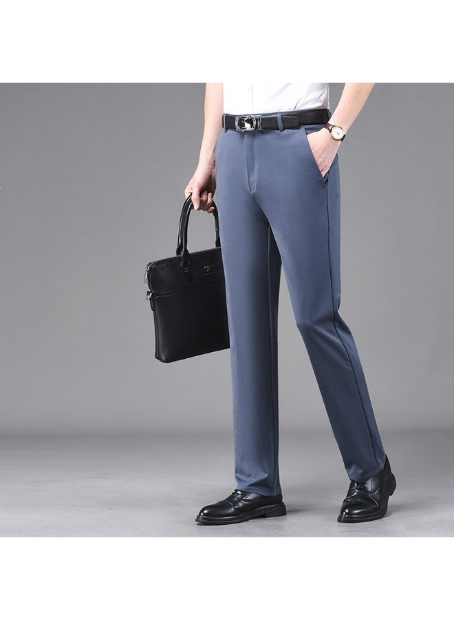 Shougu Men's Fashionable Casual Business Suit Pants - Image 1