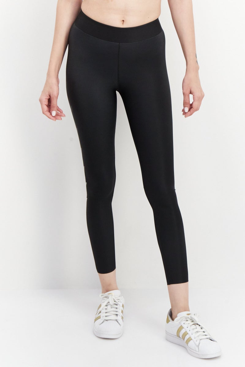 Cor Designed By Ultracor Women Full Length Graphic Print Leggings, Black - Image 1