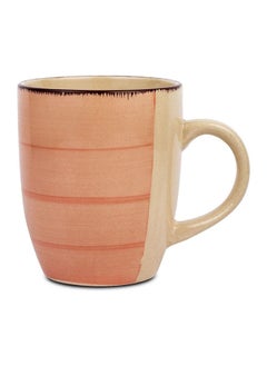 NAVA Nava Stoneware Terra Cotta Mug Lines 350Ml  - Image 1