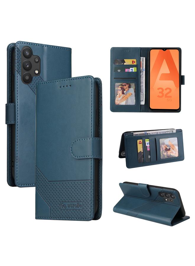 The Bros Case For Samsung Galaxy A32 5G Skin Feel Magnetic Leather Phone Case
