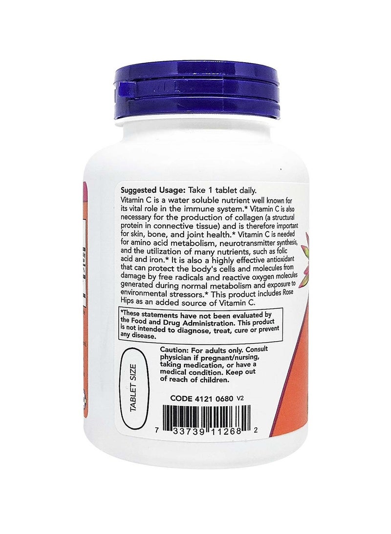 now C-1000 With Rose Hips And Antioxidant Protection - 250 Tablets - Image 3
