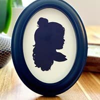 CUT ARTS Black Oval 5x7 Frame - Image 4