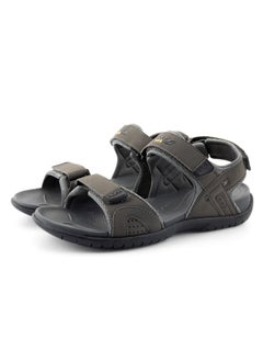 PUCA PUCA Sandals For Men | Comfortable Men Sandals| Ortho Care | Anti-Skid | Velcro | Gico Grey  - Image 3