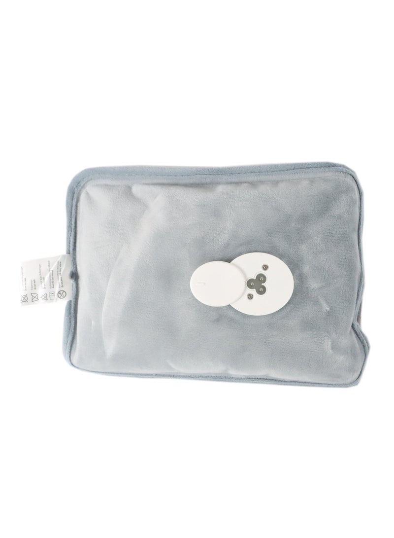 Biggdesign Huggy Cat Electric Hot Water Bottle with Soft Cover Rechargable Hot Water Bag for Pain Relief - Image 2