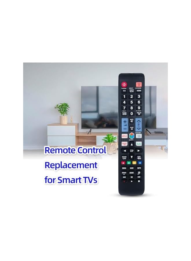 The Bros جهاز تحكم عن بعد عالمي بديل متوافق مع جميع أجهزة تلفاز سامسونج الذكية، يأتي مع جميع الأزرار الساخنة وزر HDMI - Image 5