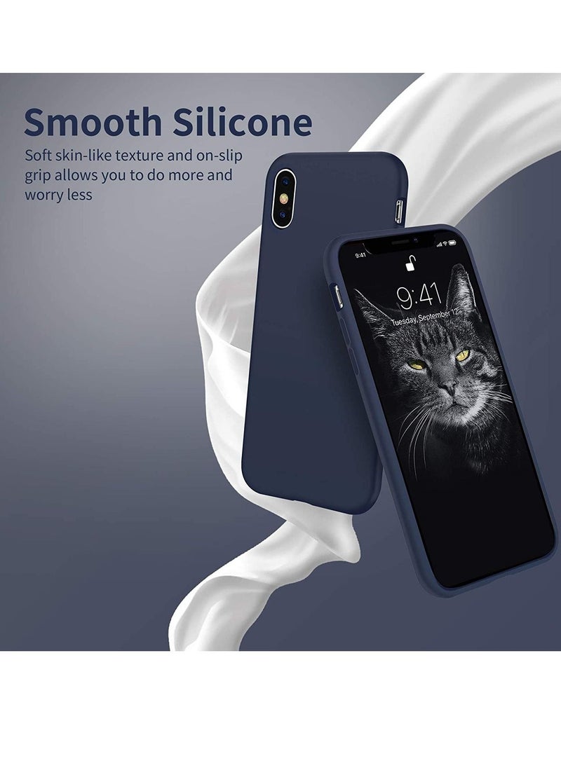 iPhone Xs Max Case,Ultra Slim Fit iPhone Case Liquid Silicone Gel Cover with Full Body Protection Anti-Scratch Shockproof Case - Image 2