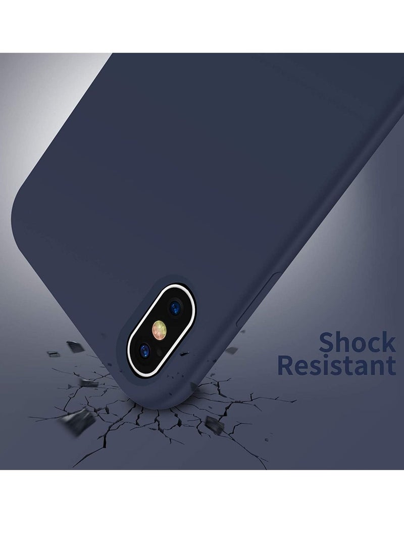 iPhone Xs Max Case,Ultra Slim Fit iPhone Case Liquid Silicone Gel Cover with Full Body Protection Anti-Scratch Shockproof Case - Image 5