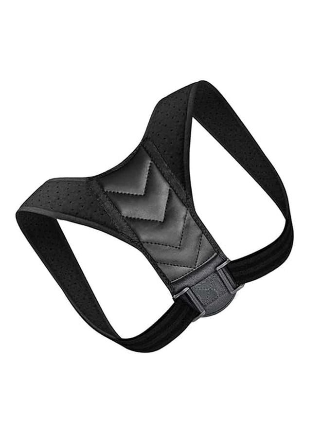 Men Back Posture Corrector Lumbar Support Brace Hunchback Corrector Breathable Mesh Size 24X19X2cm - Image 1