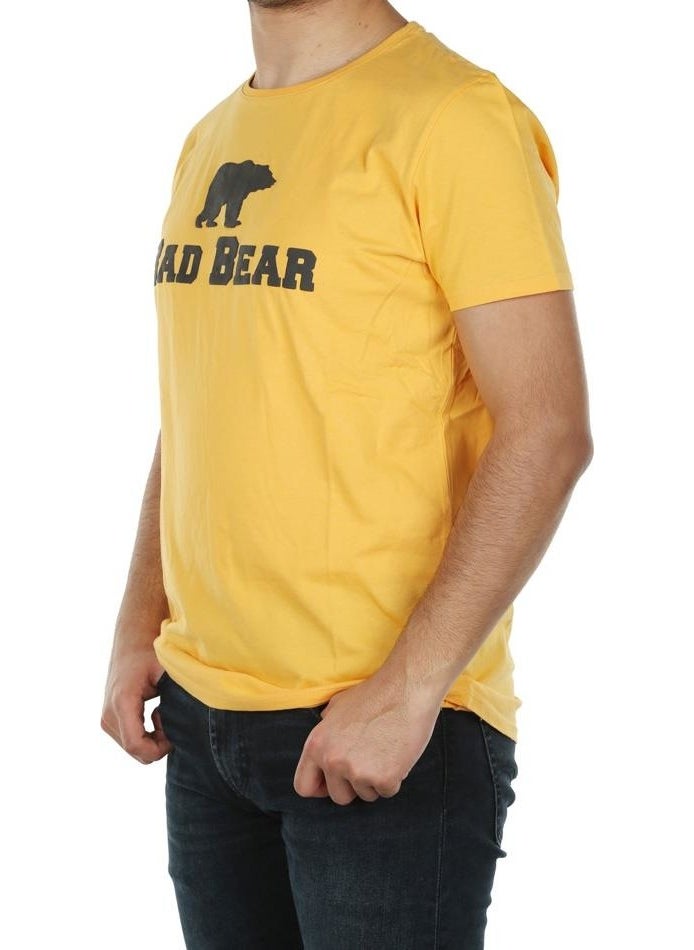 Men's Mustard Crew Neck T-Shirt - pzsku/ZB4DF957E08899BEB4282Z/45/_/1725790801/d8082499-c5aa-4c62-bfb6-7738bae46e4f