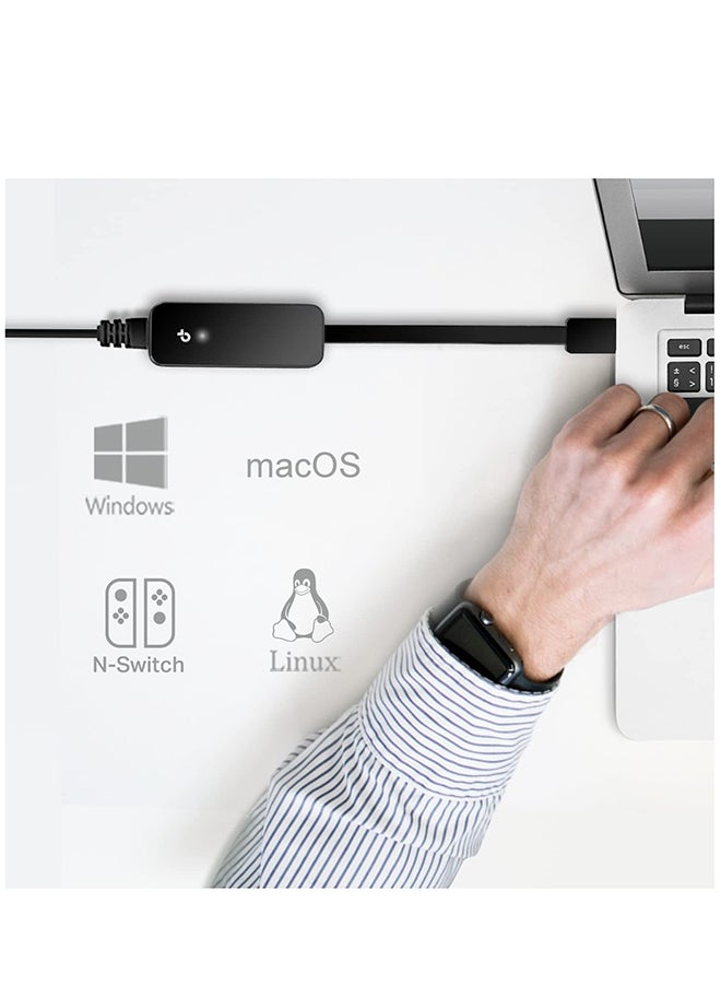 تي بي لينك محول من USB 3.0 إلى شبكة RJ45 جيجابت إيثرنت أسود - Image 3