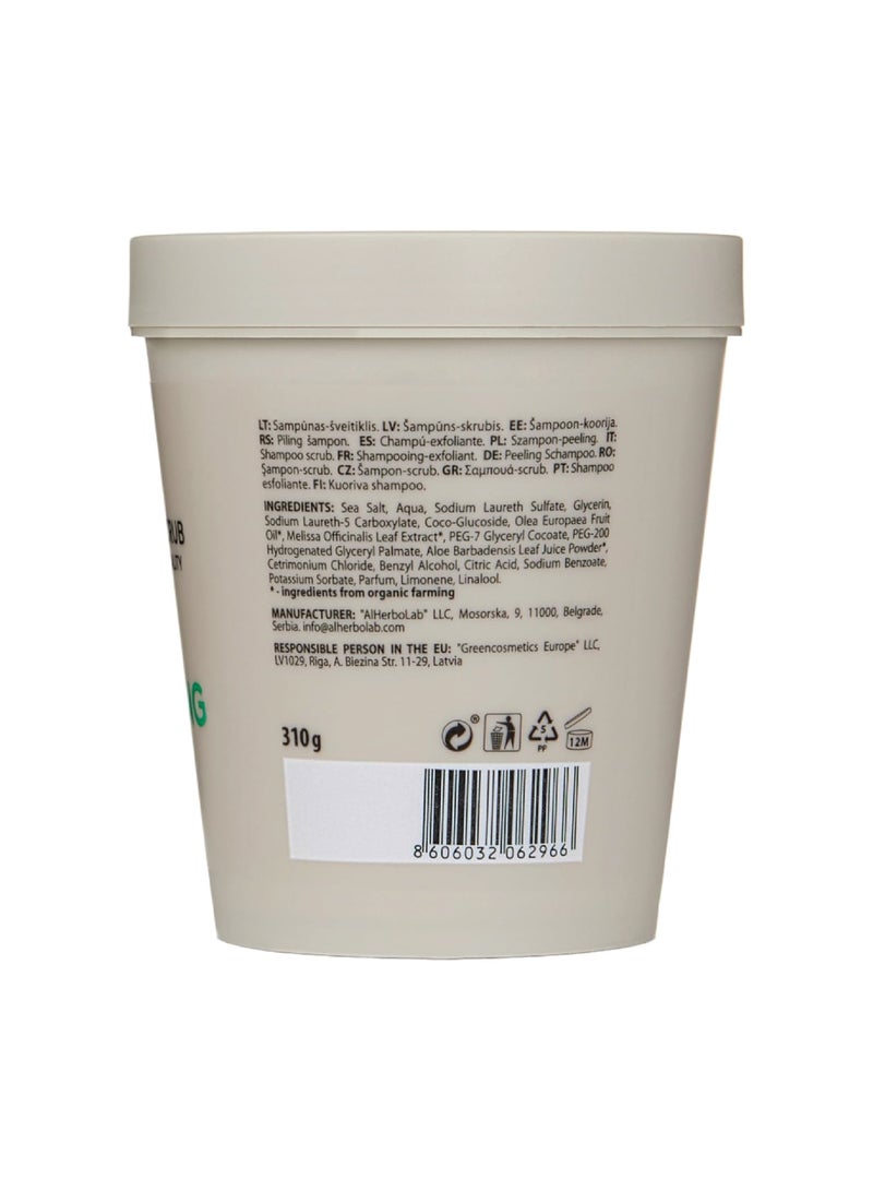 Organic Mimi Cleansing & Vitality Long Strong Shampoo Scrub 310g - Image 3