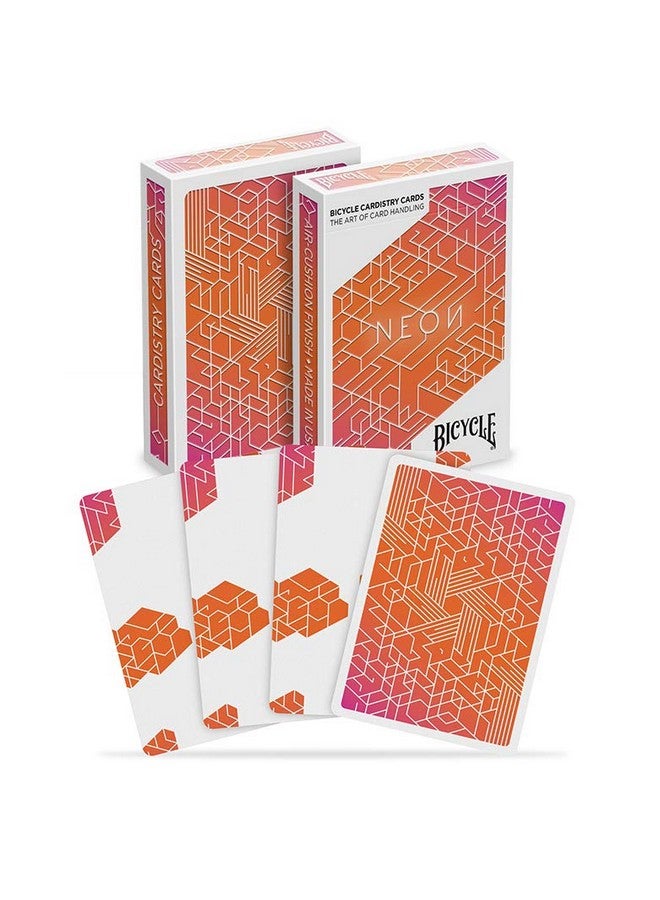 Bicycle Neon Blue Aurora Cardistry Deck (Not A Playable Deck) - Image 2