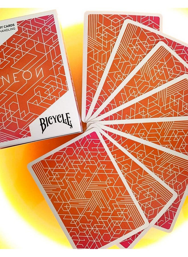 Bicycle Neon Blue Aurora Cardistry Deck (Not A Playable Deck) - Image 5