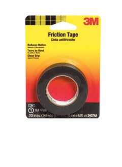 3M Friction Tape 20ft x 3/4in Black  - Image 1