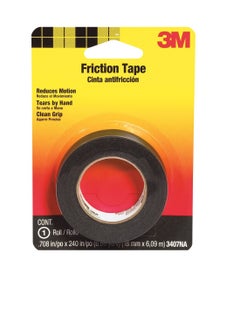 3M Friction Tape 20ft x 3/4in Black  - Image 2