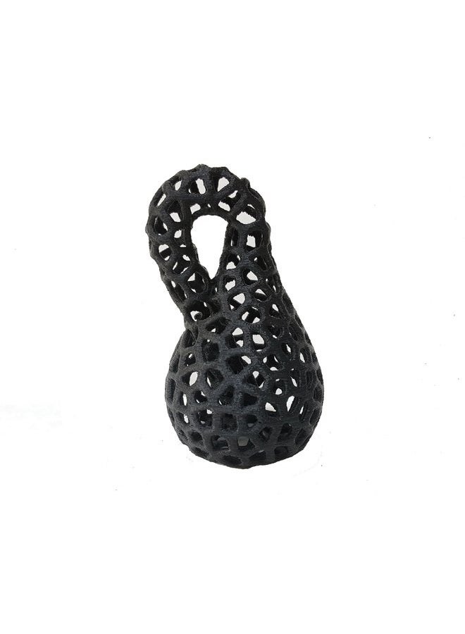 3D Central Klein Bottle Printed Vase Mathematics Art - Image 1