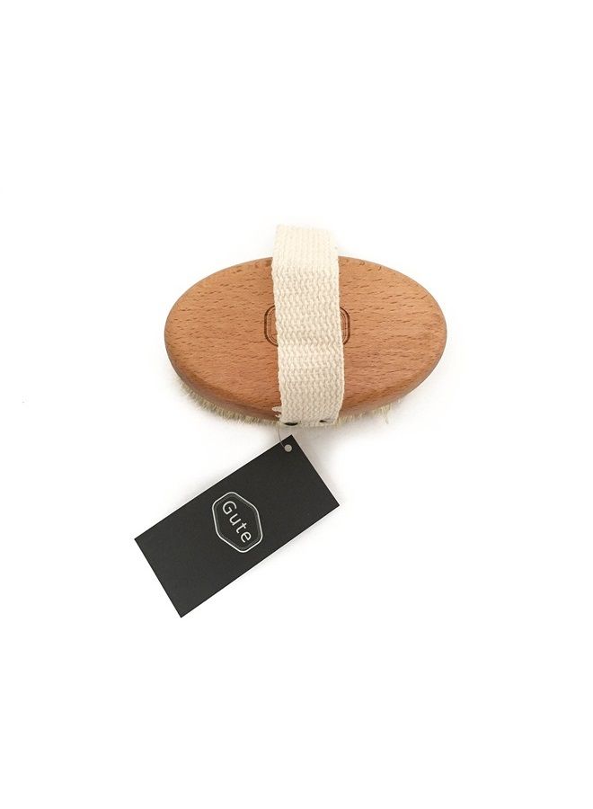 Professional Dry Brush, Dry Skin Body Brush, Dry Brush with Cactus/Vegetable Bristles (Firm/Extra Firm Bristles)